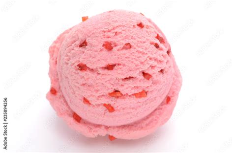 Ice Cream Strawberry #12 Scoop - calories, carbs, nutrition