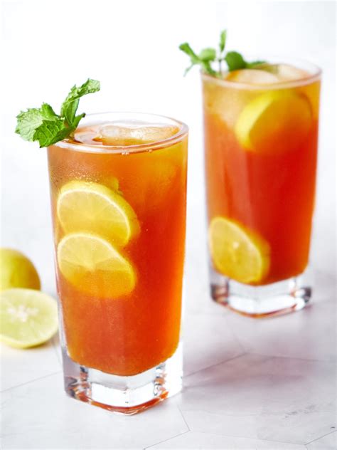 Ice Lemon Tea - calories, carbs, nutrition