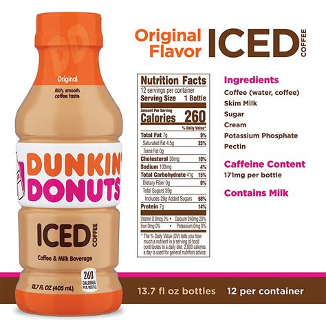 Iced Coffee - calories, carbs, nutrition