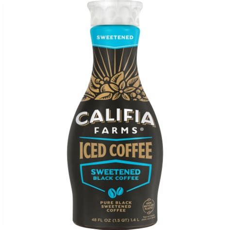 Iced Coffee Sweetened - calories, carbs, nutrition