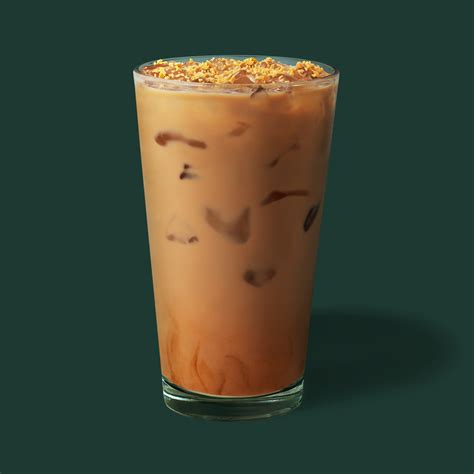 Iced Salted Caramel Latte 12 oz. - calories, carbs, nutrition