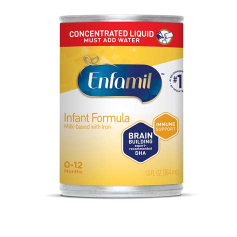 Infant formula, MEAD JOHNSON, ENFAMIL, with iron, powder - calories, carbs, nutrition