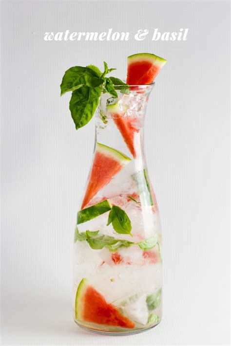 Infused Water, Watermellon-Basil Aguas Frescas - calories, carbs, nutrition