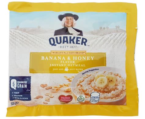 Instant Oatmeal (Banana and Honey) - calories, carbs, nutrition