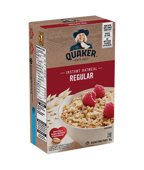 Instant Oatmeal, Regular - calories, carbs, nutrition