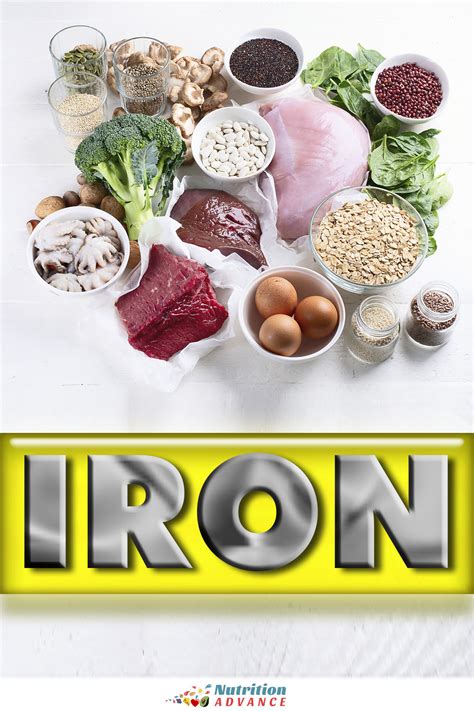 Iron - calories, carbs, nutrition