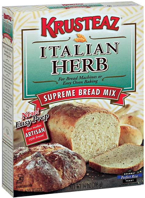 Italian Herb Bread - calories, carbs, nutrition