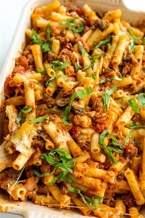 Italian Pasta Bake - calories, carbs, nutrition