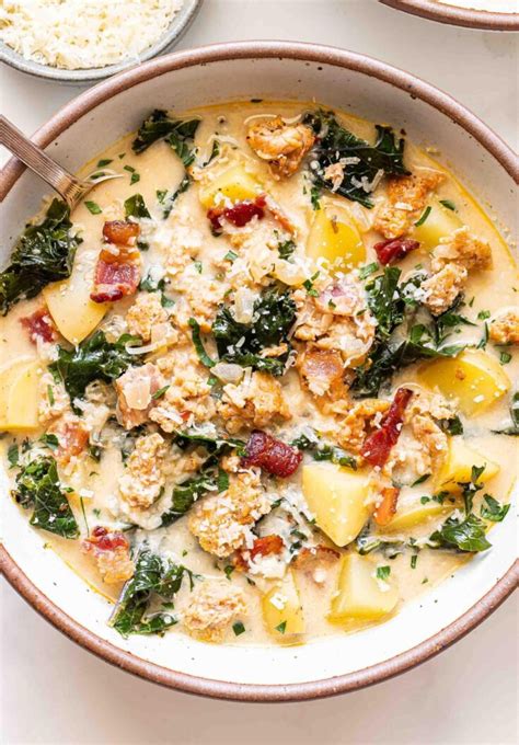 Italian Sausage Potato and Kale Soup - calories, carbs, nutrition
