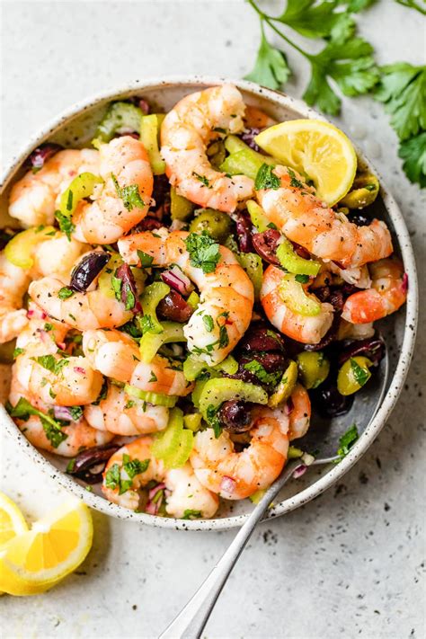 Italian Shrimp Entree Salad - calories, carbs, nutrition