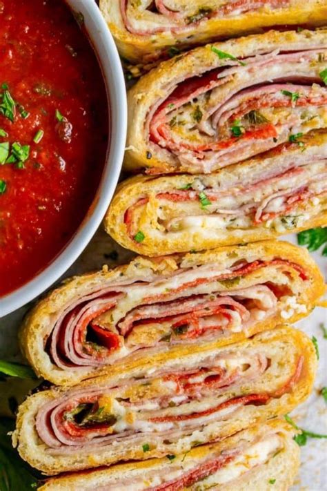 Italian Sub Stromboli - calories, carbs, nutrition