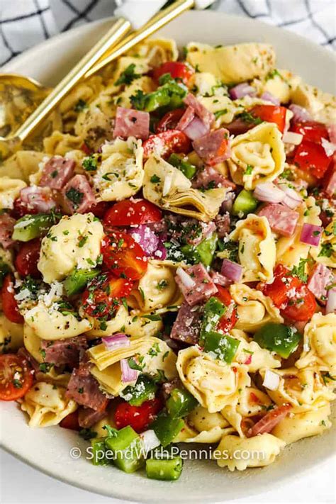 Italian Tortellini Salad - calories, carbs, nutrition