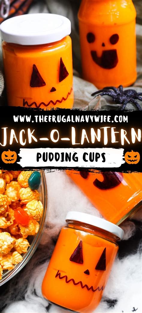 Jack-O-Lantarn Pudding Cup - calories, carbs, nutrition