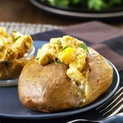 Jacket Potato Topping - Curried Chicken - calories, carbs, nutrition