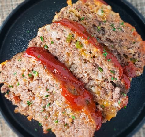 JalapeA±o Cheddar Meatloaf - calories, carbs, nutrition