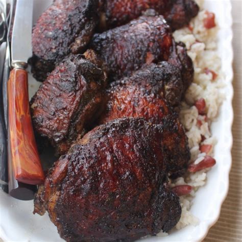 Jamaican Chicken with Jerk BBQ Sauce - calories, carbs, nutrition