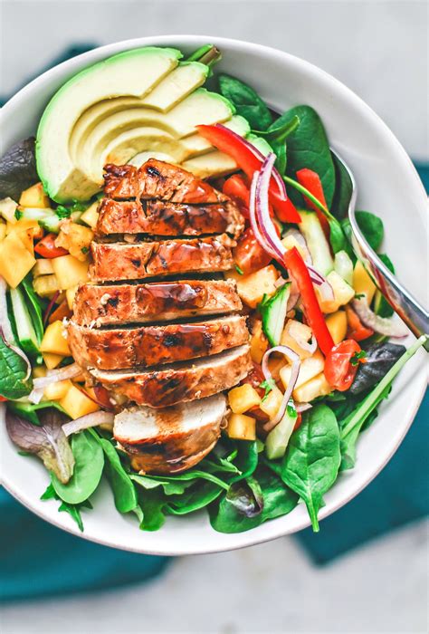 Jamaican Jerk Chicken Salad - calories, carbs, nutrition