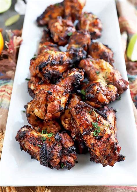 Jamaican Jerk Chicken Wings - calories, carbs, nutrition