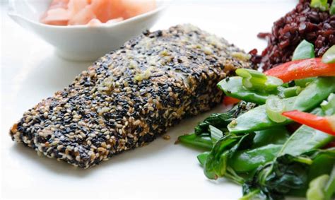 Japanese Style Crusted Salmon - calories, carbs, nutrition