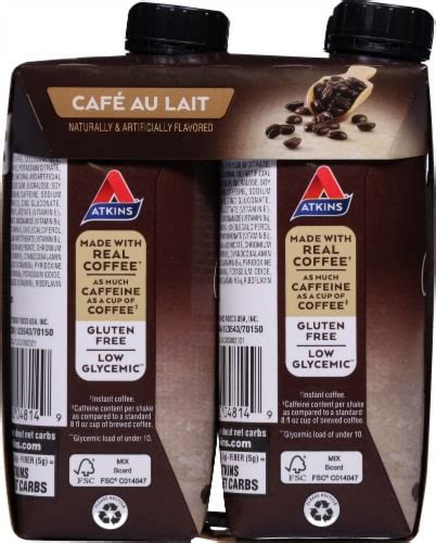 Jazzmans Cafe Au Lait 12 oz - calories, carbs, nutrition