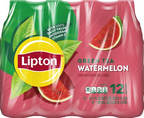 Jazzmans Iced Tea Watermelon Mint 12 oz - calories, carbs, nutrition