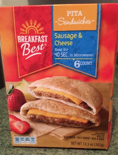 Jazzmans Sand Brkf Pita Sausage Egg & Cheese - calories, carbs, nutrition