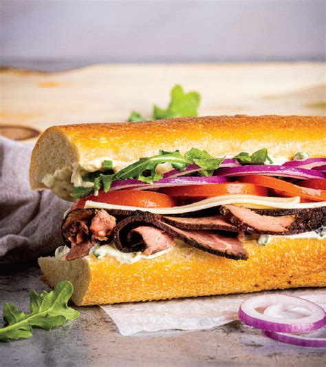 Jazzmans Sand Roast Beef & Horseradish Guest Choice Bread - calories, carbs, nutrition