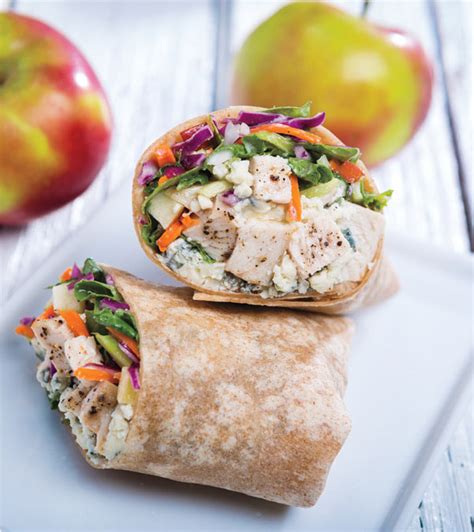 Jazzmans Wrap Chicken Roasted Apple Blue Cheese - calories, carbs, nutrition