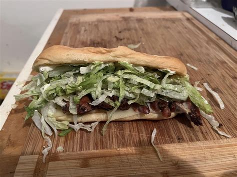 Jerk Chicken Sandwich on Italian - calories, carbs, nutrition