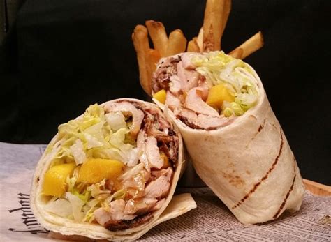 Jerk Chicken Wrap (32040.5) - calories, carbs, nutrition