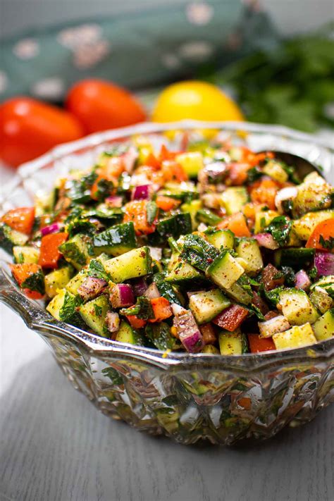 Jerusalem Salad (43801.0) - calories, carbs, nutrition