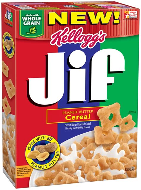 Jif Cereal - calories, carbs, nutrition