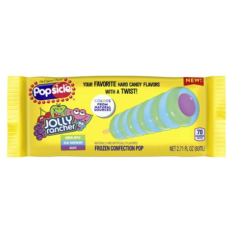 Jolly Rancher Popsicle - calories, carbs, nutrition