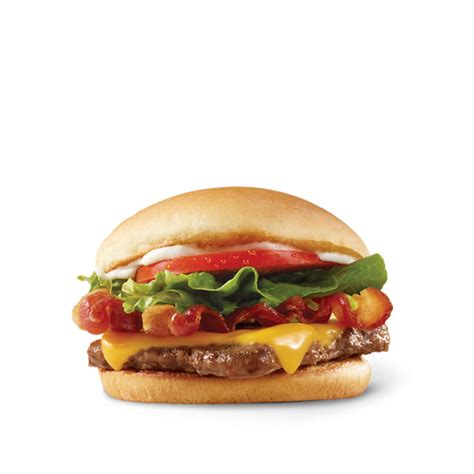 Jr Bacon Cheese Burger - calories, carbs, nutrition