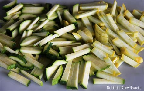 Julienne Yellow Squash - calories, carbs, nutrition