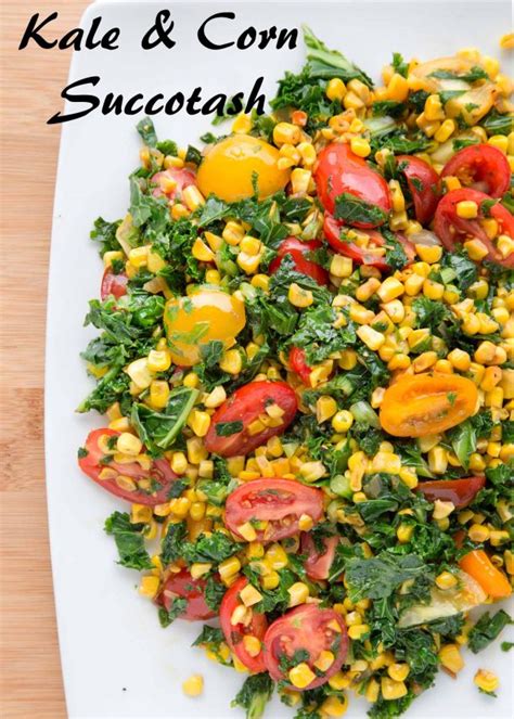 Kale and Corn Succotash - calories, carbs, nutrition