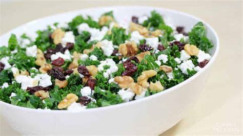 Kale Cranberries Walnuts Feta (65852.2) - calories, carbs, nutrition