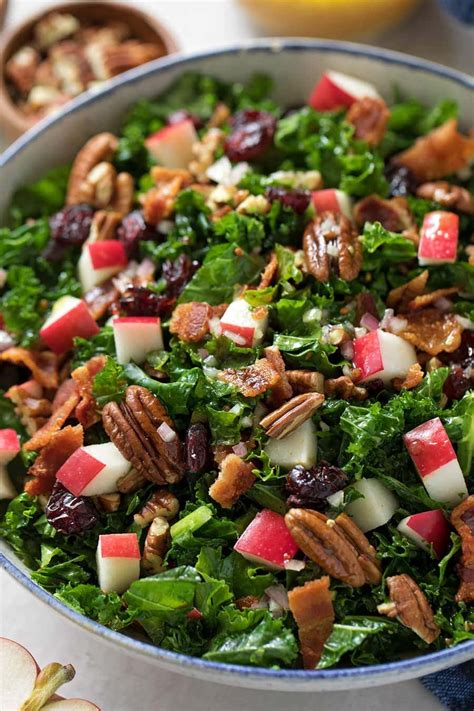 Kale Salad with Pecans - calories, carbs, nutrition