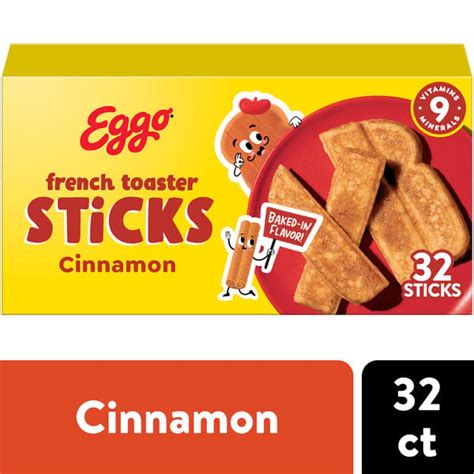 KELLOGG'S, EGGO, French Toaster Sticks, Cinnamon - calories, carbs, nutrition