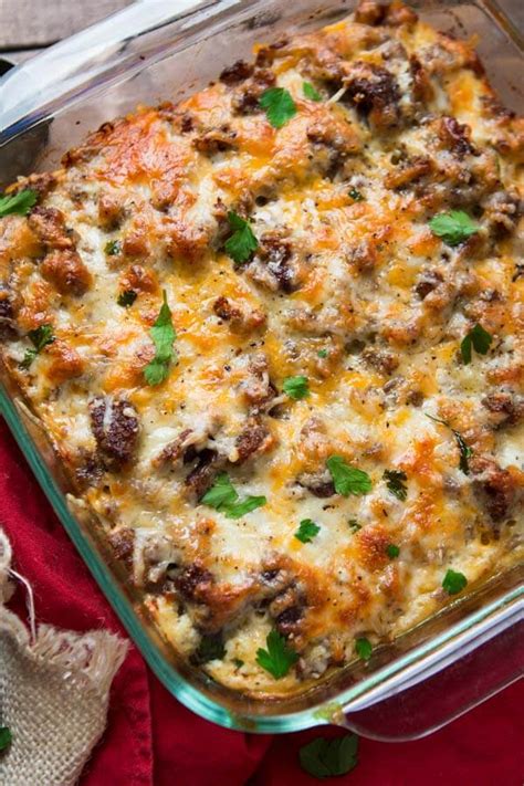 Kids Breakfast Casserole - calories, carbs, nutrition