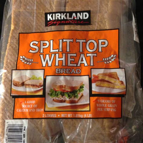 Kirkland Whole Grain Bread - calories, carbs, nutrition