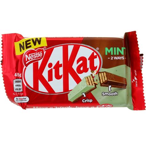 Kitkat Mint - calories, carbs, nutrition