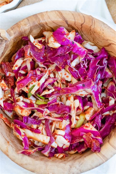 Korean Style Slaw - calories, carbs, nutrition