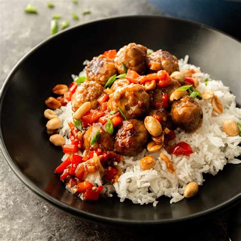 Kung Pao Meatballs (18592.0) - calories, carbs, nutrition