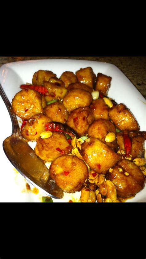 Kung Pao Shrimp & Scallops with Rice - calories, carbs, nutrition