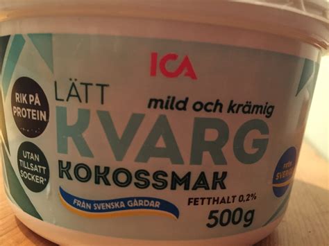 Kvarg Latt 0, 1% - calories, carbs, nutrition