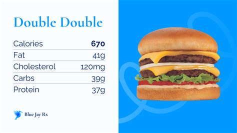 Large Double Double - calories, carbs, nutrition