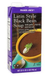 Latin Style Black Bean Soup - calories, carbs, nutrition