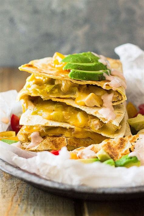 LC* Turkey & Green Chili Quesadillia - calories, carbs, nutrition