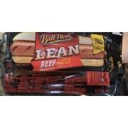 Lean Beef Franks - calories, carbs, nutrition